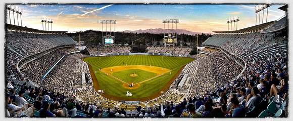 Dodger Stadium (iPhone Pano) - Los Angeles, California