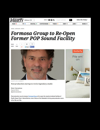 Formosa Group CEO - Robert Rosenthal