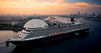 Cunard Queen Elizabeth - Long Beach, California